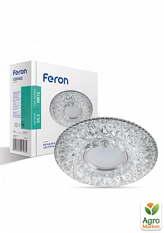 Встраиваемый светильник Feron CD942 с LED подсветкой (32655)2