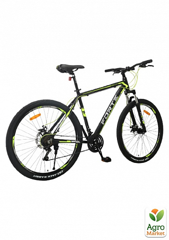 Велосипед FORTE EXTREME размер рамы 21" размер колес 29" черно-желтый(салатовый) (117162) - фото 3