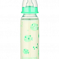 Бутылочка пластиковая для мальчиков "Декор" Baby-Nova, 240мл