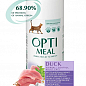 Сухой корм для взрослых кошек Optimeal с эффектом выведения шерсти со вкусом утки 650 г (2822250)