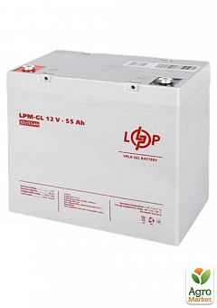 Акумулятор гелевий LPM-GL 12V - 55 Ah (15266)1