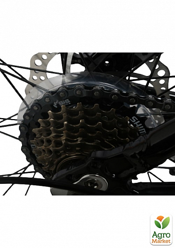 Велосипед FORTE FIGHTER розмір рами 13" розмір коліс 24" дюйма чорно-синій (117097) - фото 4