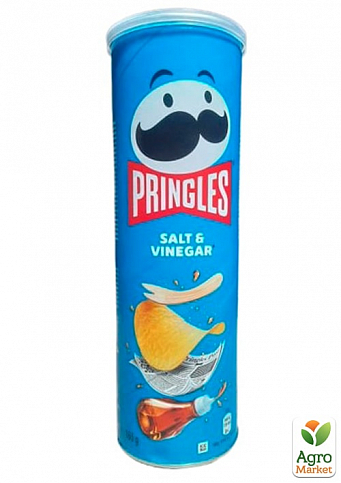 Чипсы ТМ "Pringles" Salt & vinegarl ( Соль и уксуc ) 165 г