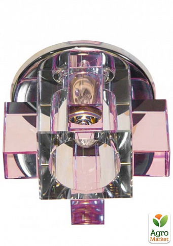 Встраиваемый светильник Feron C1037 розовый (19637)