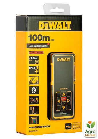 Далекомір лазерний DeWALT DW03101 (DW03101) - фото 3