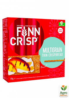 Сухарики ржаные Multigrain (с декоративных видов зерна) ТМ "Finn Crisp" 175г2