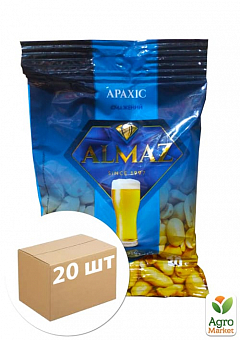 Арахіс солоний ТМ "Аlmaz" 30г упаковка 20шт1