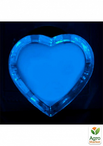 Ночник Lemanso Сердце голубой 3 LED / NL131 (311015) - фото 2