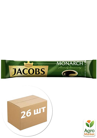 Кава (монарх) у блістері ТМ "Якобс" 1,8г упаковка 26 стіков