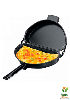 Двойная сковорода-омлетница с антипригарным покрытием Folding Omelette Pan2