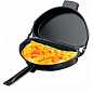 Подвійна сковорода-омлетниця з антипригарним покриттям Folding Omelette Pan