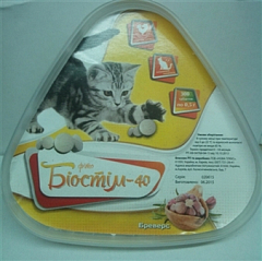 Биостим-40 Фито (Бреверс) Кормовая добавка с дрожжами и чесноком чесноком для кошек, 300 табл.  150 г (1115880)1
