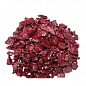 Цветные декоративные камни "Бордовые" фракция 5-10 мм 1 кг