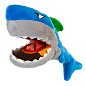 Игрушка для собак Акула для лакомства с пищалкой GiGwi Basic, текстиль, 30 см (75049) цена