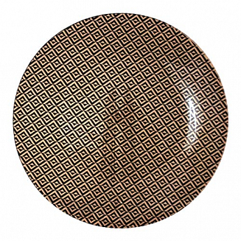 Тарелка круг 8` - 20см (Аргайл), Набор 6 штук (337-1)
