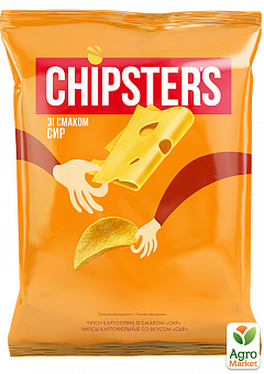 Чіпси натуральні Сир 70 г ТМ "CHIPSTER`S"1