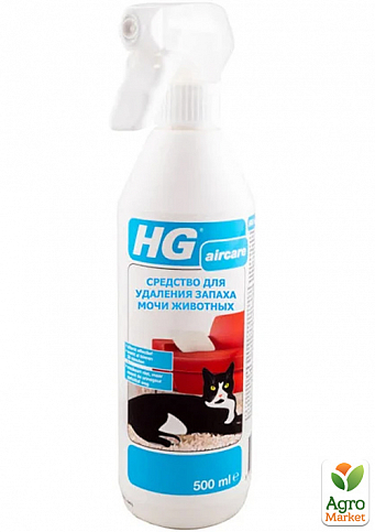 Засіб для видалення запаху лотка для котів 0.5 л ТМ «HG»