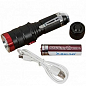 Ліхтарик акумуляторний тактичний X-BALOG BL-736 T6 чорний з червоним, 860м цена