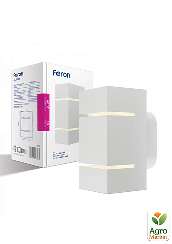 Настенный накладной светильник Feron AL8002 белый (40162)