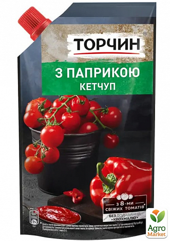 Кетчуп з паприкою ТМ "Торчин" 270г упаковка 38шт - фото 2