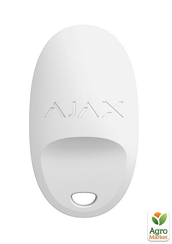 Брелок управління системою Ajax SpaceControl white з тривожною кнопкою - фото 3