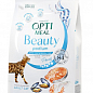Сухой беззерновой полнорационный корм для взрослых кошек Optimeal Beauty Podium на основе морепродуктов 4 кг (3673980)