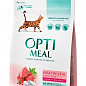 Сухой корм для взрослых кошек Optimeal со вкусом телятины 200 г (3134750)