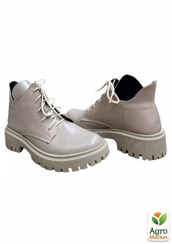 Женские ботинки зимние Amir DSO028 39 24,5см Бежевые - фото 6