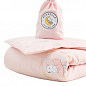 Комплект постільної білизни "Горошок" для немовлят ТM PAPAELLA горошок пудра цена