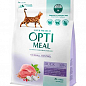 Сухий пПовнораційний корм для дорослих кішок Optimeal зі смаком качки 200 г (3254410)