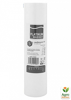 Картридж поліпропіленовий механічного очищення PLAT-PSED 10" 1,5 мікрон Platinum Wasser2
