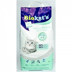 Biokat`s BIANKO FRESH Бентонітовий наповнювач для котячого туалету, великий 5 кг (6171140)1