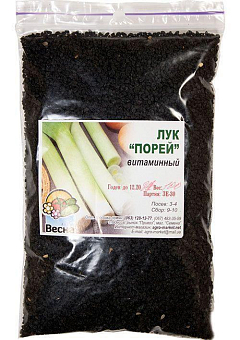 Цибуля "Порей" ТМ "Весна" 100г15
