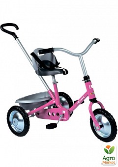 Детский металлический велосипед "Зуки" с багажником, розовый, 16 мес. Smoby Toys2