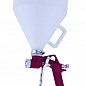 Пневматичний розпилювач для нанесення штукатурки пластиковий бачок AUARITA FR-301