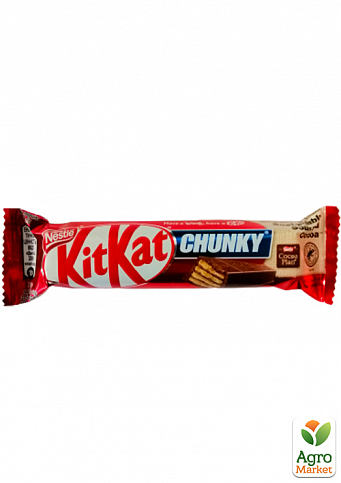 Шоколадный батончик (Chunky) ТМ "Kit-Kаt" 40г упаковка 24шт - фото 2