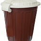 Бак для сміття Irak Plastik Luxury № 5 Herkul 73 л коричневий (5066)