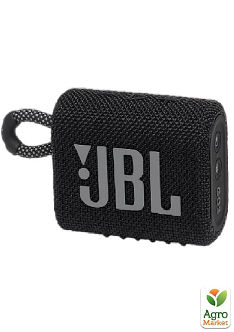 Портативная акустика (колонка) JBL GO 3 Black (JBLGO3BLK)