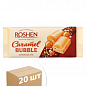 Шоколад білий пористий (карамель) ТМ "Roshen" 80г упаковка 20шт