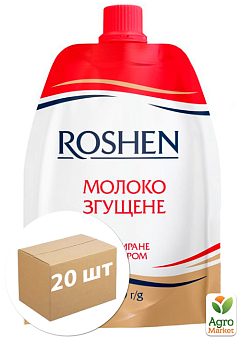 Молоко сгущенное с сахаром ТМ "Roshen" 350 г упаковка 20 шт1