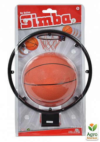 Игровой набор "Баскетбольная корзина" с мячом, 3+ Simba Toys - фото 2
