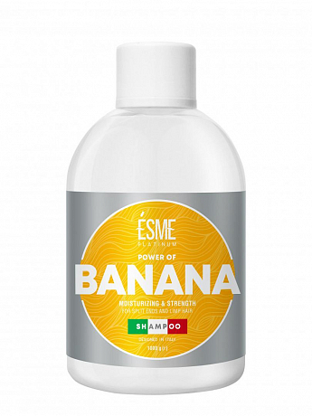 Шампунь для секущихся і ослаблених волосся з екстрактом банана ТМ «ESME» 1000г