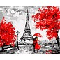 Картина по номерам - Дождевой Париж Идейка KHO4819