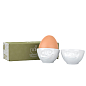 Набір із двох порцелянових підставок для яєць Tassen "Щастя та Хмм" (TASS15301/TI) цена