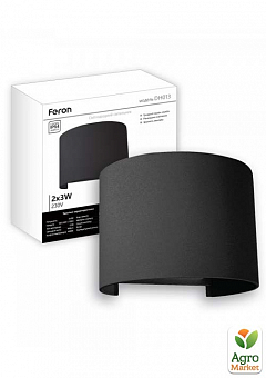 Архитектурный светильник Feron DH013 черный (11872)2