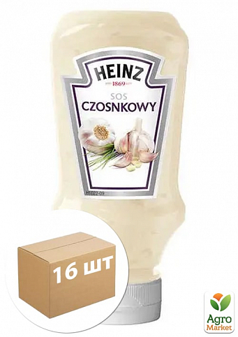Соус Czosnikowy ТМ "Heinz" 250г упаковка 16шт