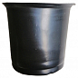 Горщик для розсади: висота 7 см, діаметр 8 см, об'єм 0.2л (чорн.)