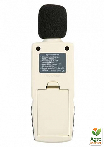 Вимірювач рівня шуму (шумомір) BENETECH GM1352 - фото 3