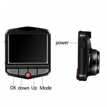 Автомобильный видеорегистратор 258, LCD 2.4", 1080P Full HD - фото 7