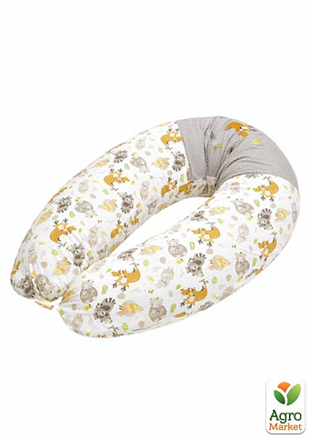 Подушка для вагітних та годування ТМ PAPAELLA з гудзиком 30х190 см обіймашки - фото 2